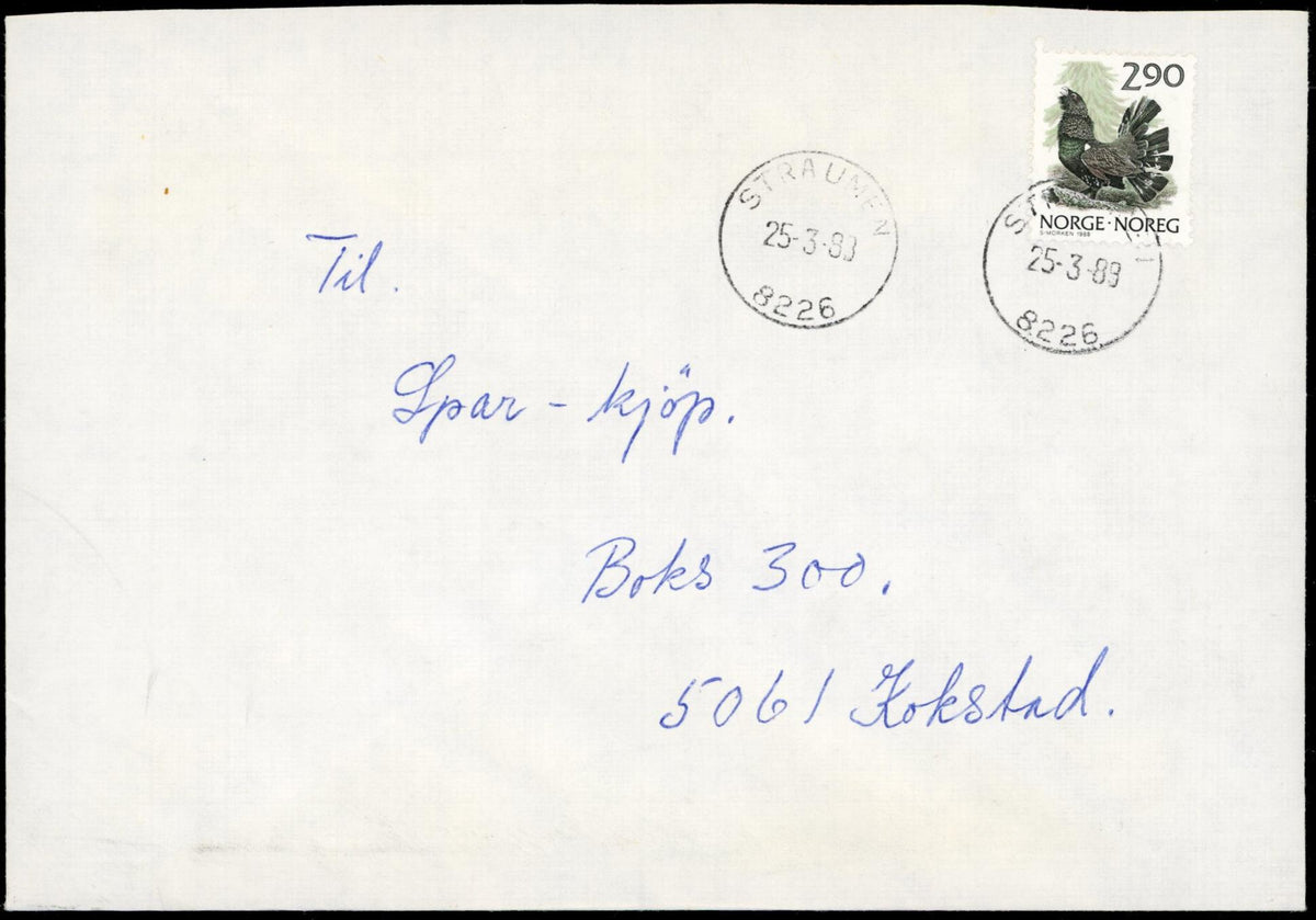 STRAUMEN / 8226 - 1989 til Kokstad