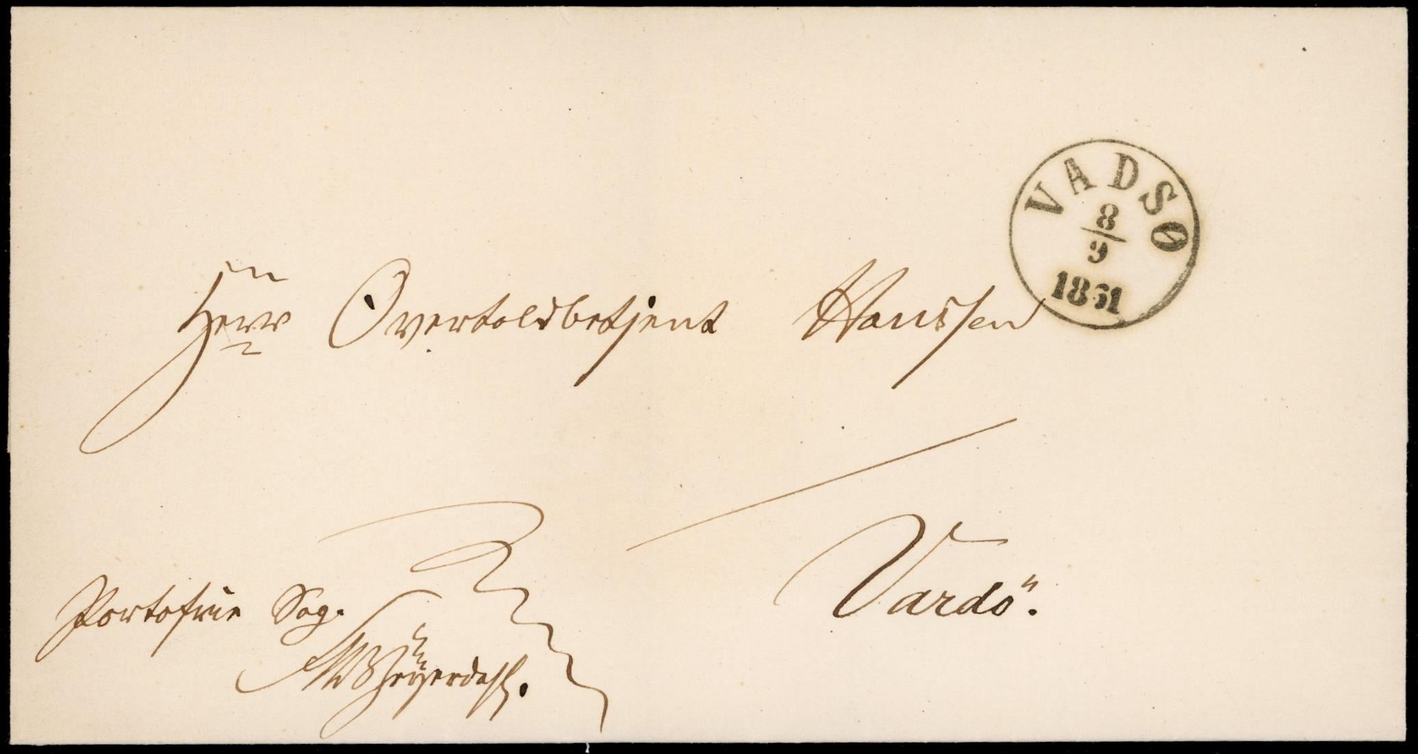VADSØ - 1861 til Vardø