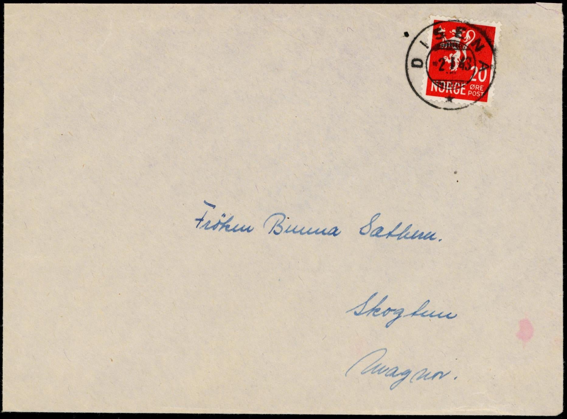 DISENÅ / * - 1943 til Magnor