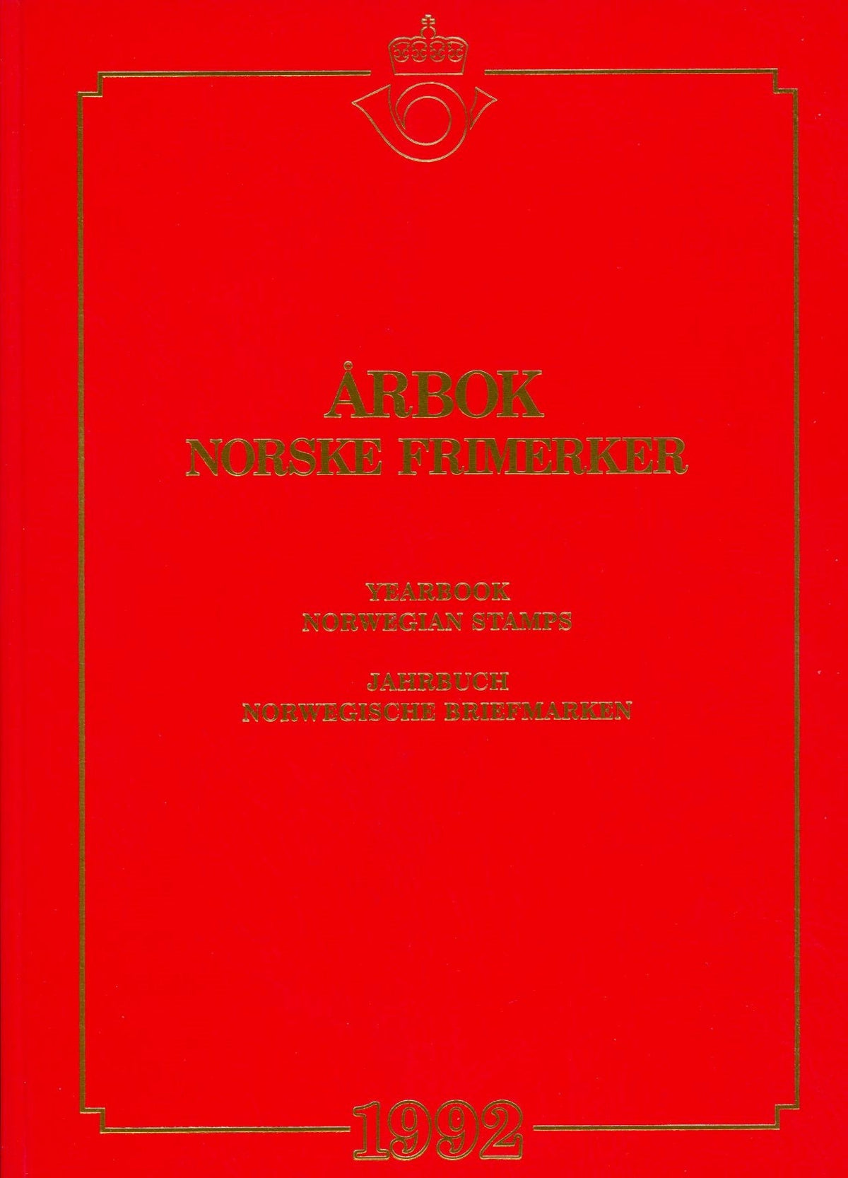 Postens Frimerkeårbok 1992