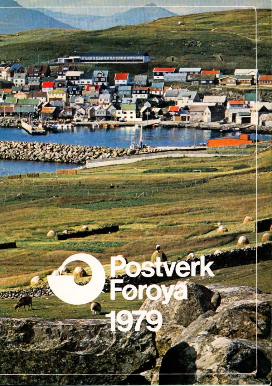 Årssett frimerker Færøyene 1979