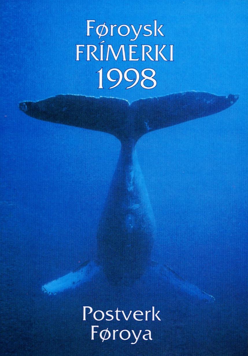Årssett frimerker Færøyene 1998
