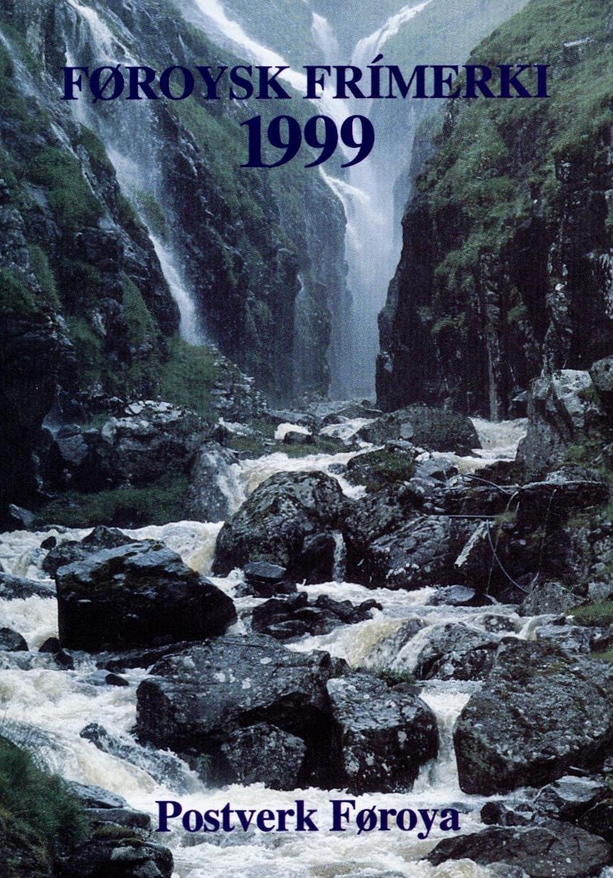 Årssett frimerker Færøyene 1999