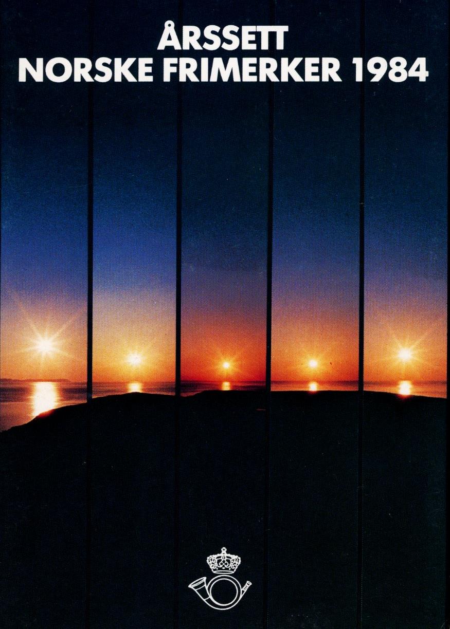 Postens Årssett Norske frimerker 1984