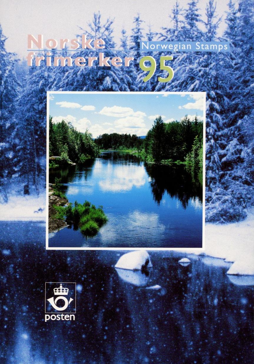 Postens Årssett Norske frimerker 1995