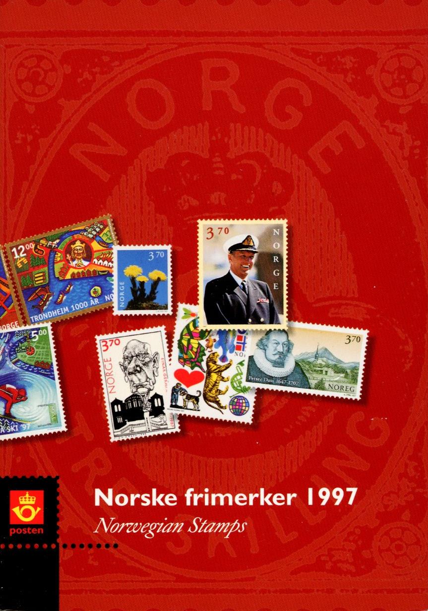 Postens Årssett Norske frimerker 1997