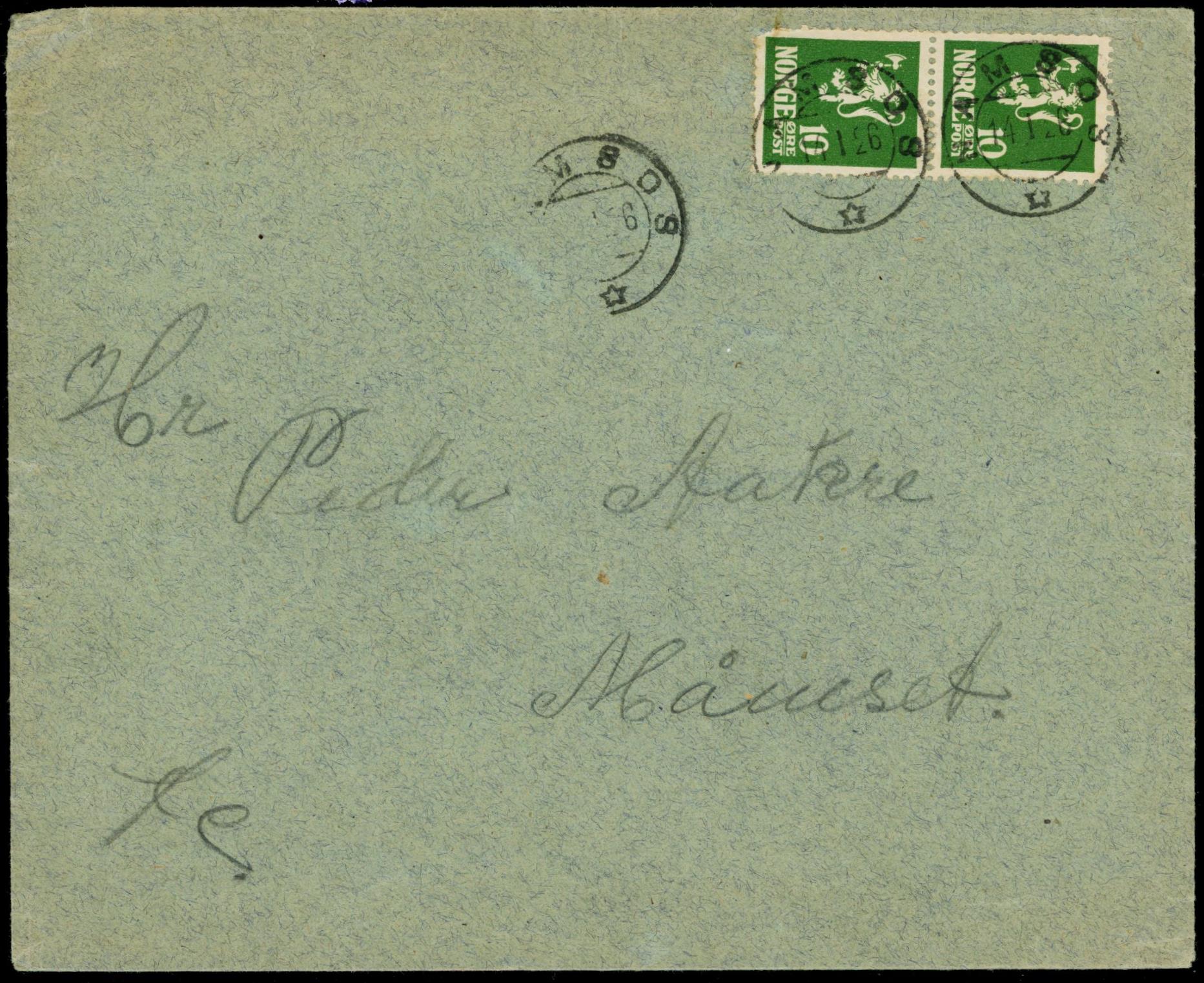 NAMSOS / * - 1926 til Måneset