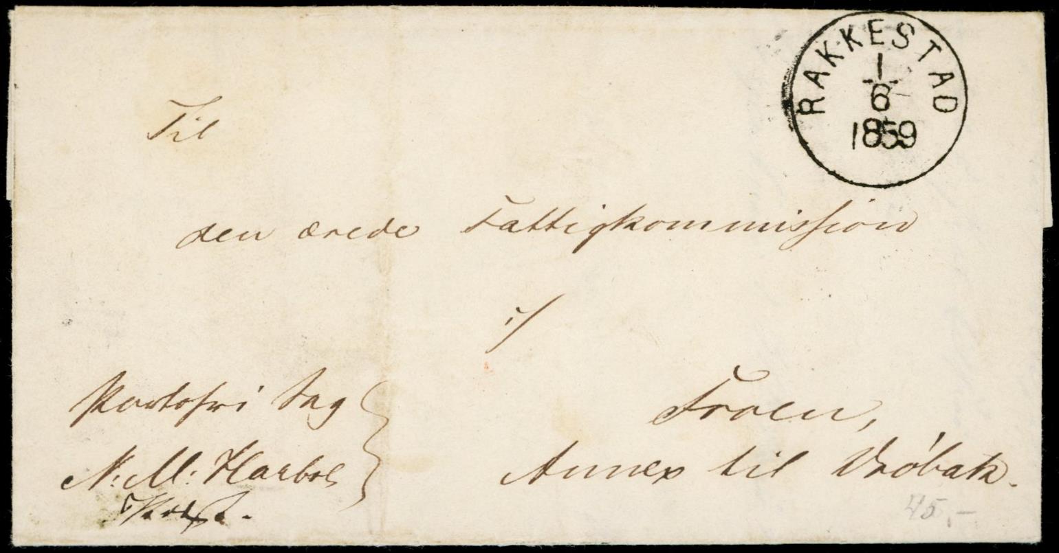 RAKKESTAD - 1859 til Drøbak