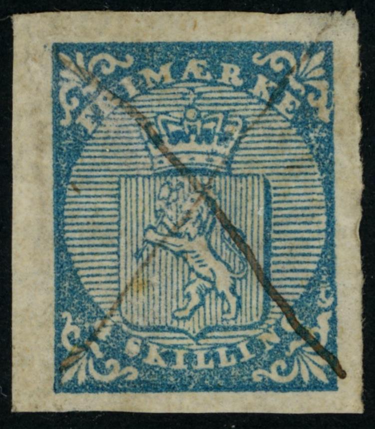 Blekkryss - 1855 - NK 1