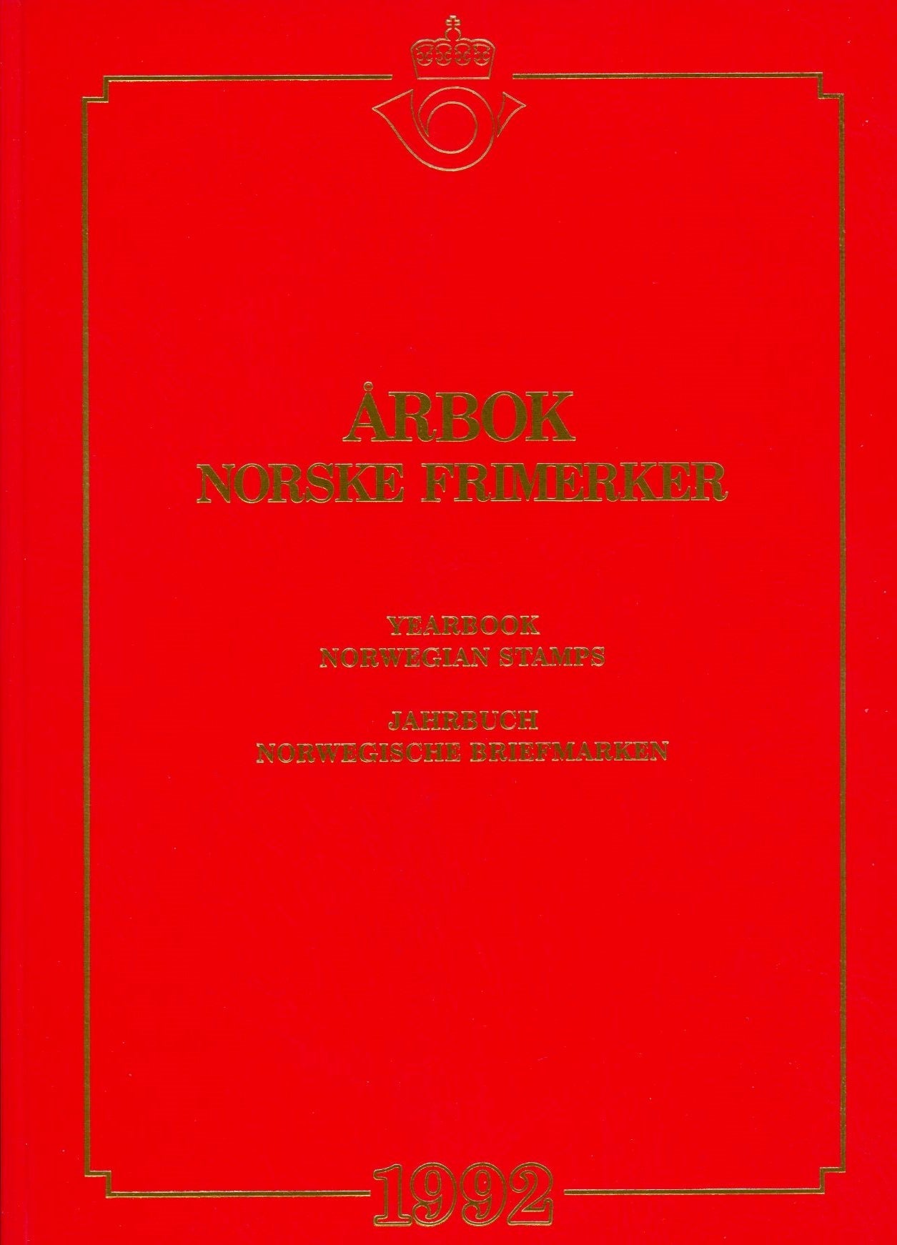 Postens Frimerkeårbok 1992