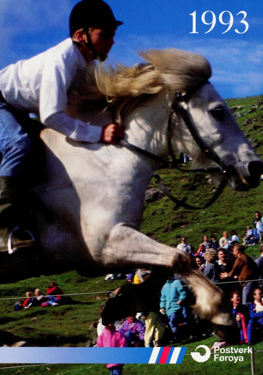 Årssett frimerker Færøyene 1993