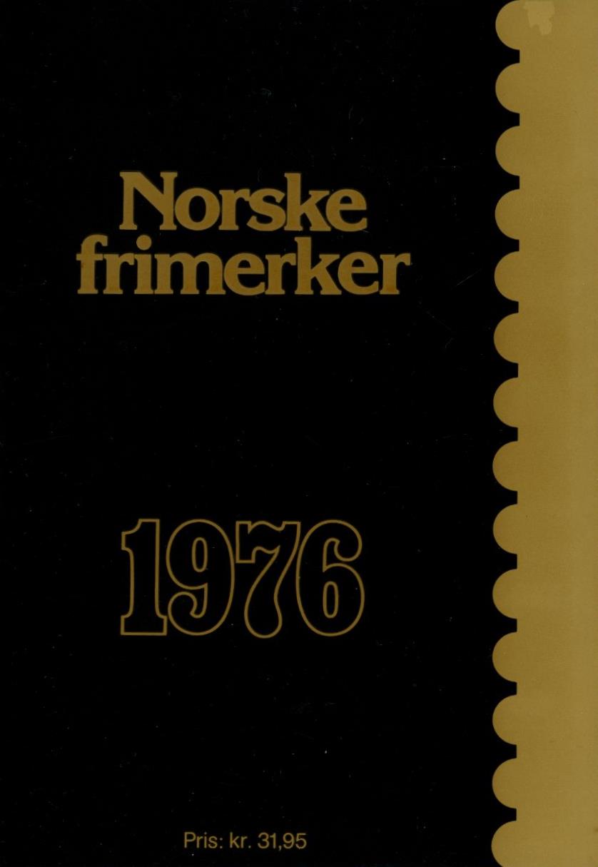 Postens Årssett Norske frimerker 1976