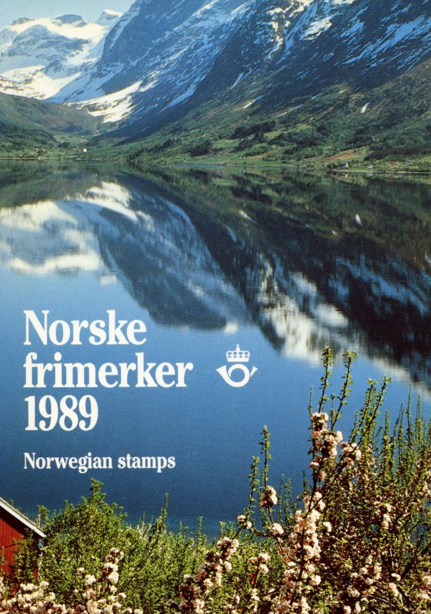 Postens Årssett Norske frimerker 1989