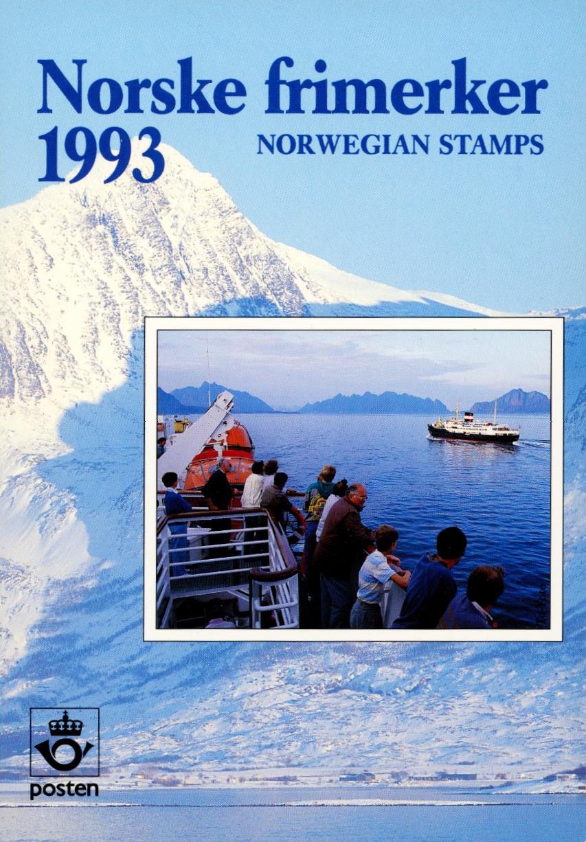 Postens Årssett Norske frimerker 1993