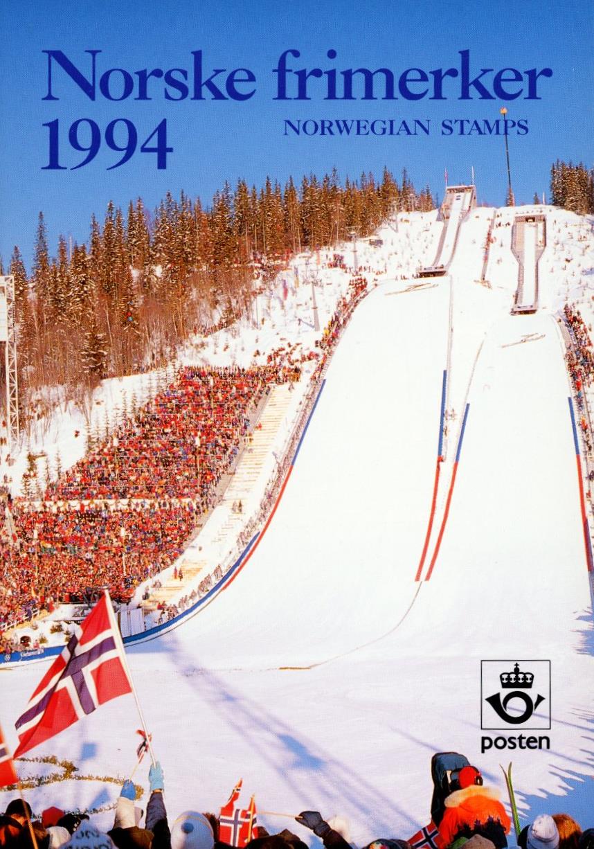 Postens Årssett Norske frimerker 1994