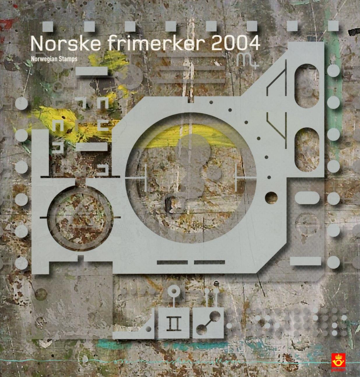 Postens Årssett Norske frimerker 2004